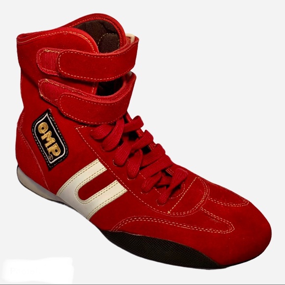 OMP Suede Auto Racing Kart Driving Shoes Size 43 - Picture 4 of 7